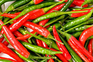 Red & Green Chilli